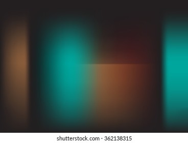 abstract green and brown background with smooth gradient colors and multicolor texture design for brochure /  Easter / Christmas / web template