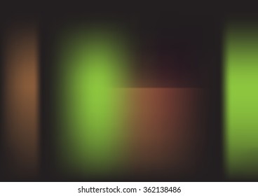 abstract green and brown background with smooth gradient colors and multicolor texture design for brochure /  Easter / Christmas / web template