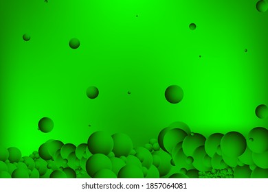 abstrakter grüner Hintergrund oder Hintergrundbild, Website-Banner, Vektorgrafik