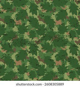 Abstract green camouflage pattern fabric texture grunge