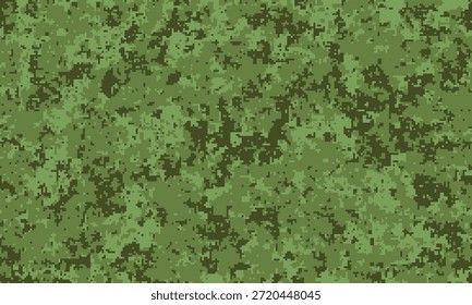 Abstractas patrón de camuflaje verde.  Textura digital versátil ideal para fondos, diseño de Sitios web, temas militares y moda.