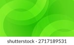 Abstract green circle background trendy. Fluid shapes composition. vector design concept