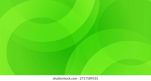 Abstract green circle background trendy. Fluid shapes composition. vector design concept