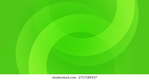 Abstract green circle background trendy. Fluid shapes composition. vector design concept