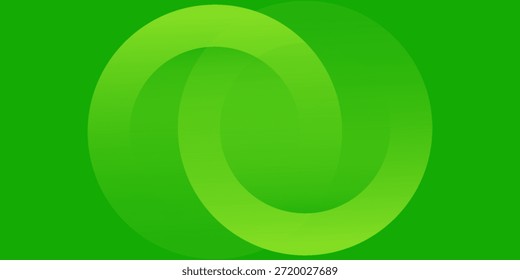 Abstractas fondo de círculo verde de moda. Composición de Formas fluidas. Luz de negocio de Vector