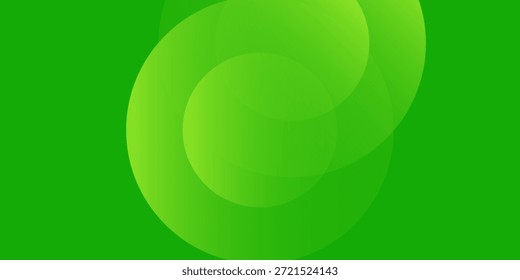Abstractas fondo de círculo verde de moda. Composición de Formas fluidas. Vector de Plantilla, velocidad 