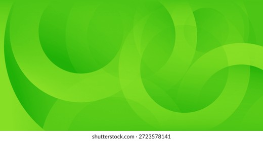 Abstrakter grüner Kreis Hintergrund trendy. Flüssigformzusammensetzung. fließendes Licht helle moderne nette Kunst