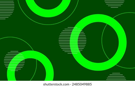 abstract green circle background, vector design. template for poster, brochure, leaflet, flyer, card, banner, book cover, wallpaper, web, backdrop