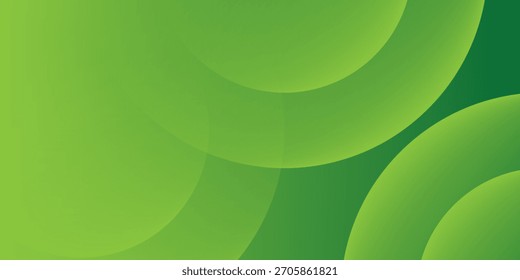 Fondo de degradado de círculo verde Abstractas. Concepto de Tecnología futurista