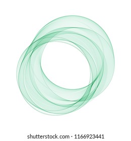 Abstract green circle. Layout for business idea. template for advertising