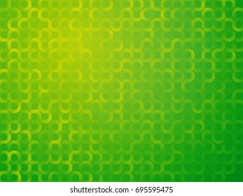 abstract green circles background