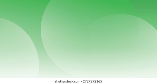 Fondo verde Abstractas de los círculos con el gradiente suave para el diseño y la ilustración moderna del Fondo de pantalla eps10