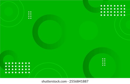 abstract green circles background. templates for poster, card, banner, backdrop, brochure, cover, wallpaper, website. vector design