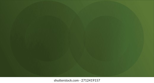 Abstractas Círculos Verdes Superpuestos De Fondo Para Proyectos De Naturaleza, Bienestar, Eco Branding Y Diseño