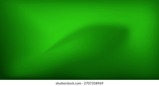Fondo Abstractas de Formas circulares verdes. Ilustración vectorial