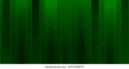 Fondo Abstractas de Formas circulares verdes. Ilustración vectorial