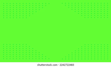 Fondo de color verde abstracto. El minimalismo dinámico da forma a la composición. Vector Eps10