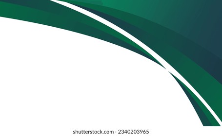 Fondo de color verde abstracto. Composición dinámica de formas. Apto para el diseño de la presentación. sitio web, base para banners, fondos de pantalla, folletos, carteles