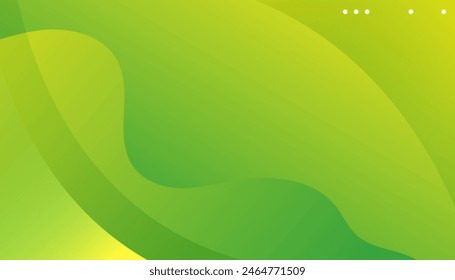 Abstract green color background. Dynamic shapes composition. vector design concept. Decorative web layout or poster, banner
