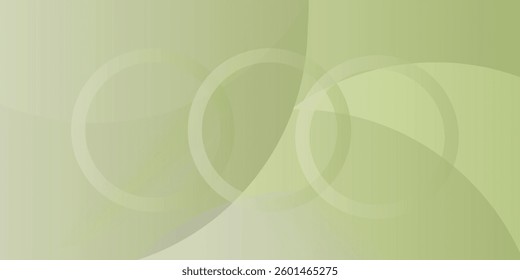 Abstract green color background. Dynamic shapes composition. Vector illustration
