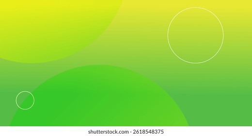Abstract green color background. Dynamic shapes composition. Eps10 vector