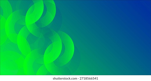 Fundo de cor verde abstrato. Composição de formas dinâmicas. Composição das formas de gradiente. O gradiente de fluido molda a composição. Ilustração vetorial do Eps10