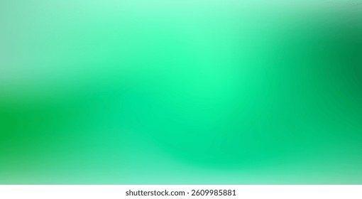 Abstract green color blurred gradient background with a soft and smooth transition. Light green gradient backdrop, perfect for modern designs.