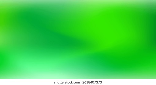 Abstract green color blurred gradient background with a soft and smooth transition. Light green gradient backdrop, perfect for modern designs.