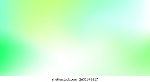 Fundo de gradiente verde abstrato turvo da cor com uma transição suave e suave. Fundo de gradiente verde claro, perfeito para designs modernos.