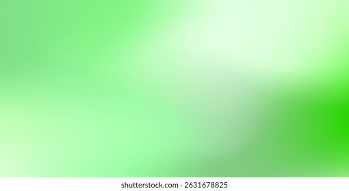 Abstract green color blurred gradient background with a soft and smooth transition. Light green gradient backdrop, perfect for modern designs.