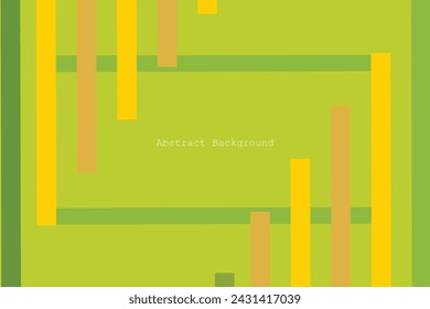 Abstract green color geometric background with place for your text. Eps10 vector.