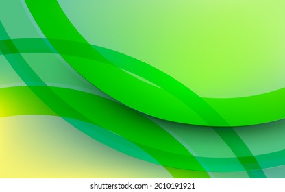 Abstract green color geometric shape background. Design for social media banner, poster leaflet, placard, brochure, flyer, web