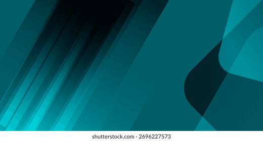 Abstract green color gradient overlap sahpes background for card graphics design. Green background elements. Eps10 vector