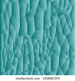Abstract green color pattern of geometric shapes, Geometric triangular background, vector