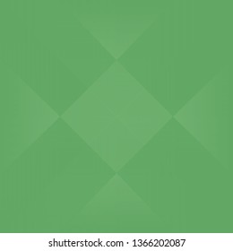 Abstract green color square shapes background, vector illustration