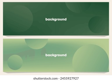 Fondo colorido verde Abstractas del gradiente para el diseño como Anuncio, anuncios, Sitio web y concepto de la presentación
