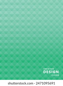 Abstractas fondo de póster creativo verde. Diseño de arte abstracto moderno con Formas geométricas con efecto superpuesto. Plantillas para la celebración, anuncios, marca, Anuncio, portada, etiqueta, cartel, ventas.