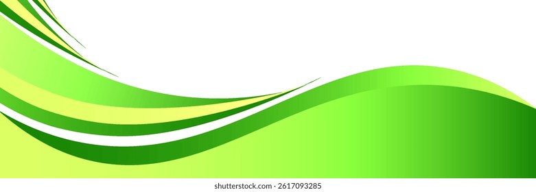 Abstract green curve background. Can be used covers, banners, wallpapers, flyers, brochures, books, print media, cards, web backgrounds. vector