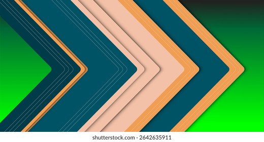 Abstract green curve background. Can be used covers, banners, wallpapers, flyers, brochures, books, print media, cards, web backgrounds. vector
