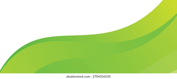 Abstrakter grüner Kurvenhintergrund. Kann verwendet werden Cover, Banner, Tapeten, Flyer, Broschüren, Bücher, Printmedien, Karten, Web-Hintergründe. Vektor