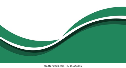 Fondo de curva verde Abstractas. Puede ser utilizado cubiertas, Anuncios, Fondos de pantalla, volantes, folletos, libros, medios impresos, tarjetas, fondos de Web. Vector