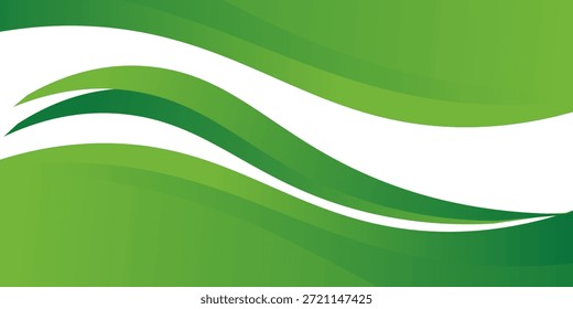 Fondo de curva verde Abstractas. Puede ser utilizado cubiertas, Anuncios, Fondos de pantalla, volantes, folletos, libros, medios impresos, tarjetas, fondos de Web. Vector