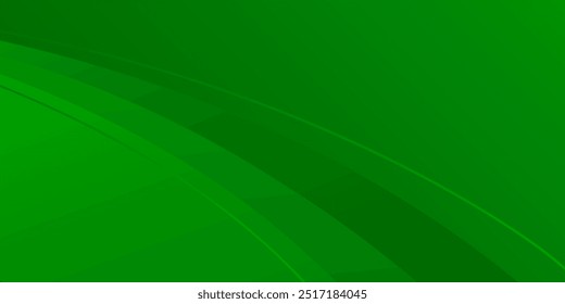 Fundo abstrato da curva verde. Formas de fluido composição abstrata moderna