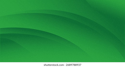 abstract green curve modern background
