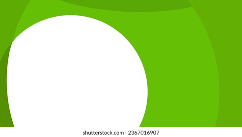 abstract green curve organic background for business