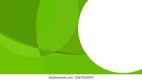 abstract green curve organic background for business