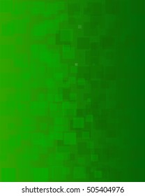 Abstract green design. Abstract square background.