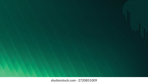 Abstrakte grüne diagonale Linien mit sanftem Farbverlauf schaffen einen modernen und dynamischen Hintergrund, perfekt für Grafikdesign und digitale Kunstanwendungen.