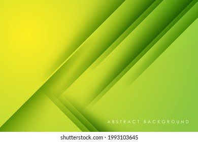 forma abstracta de color de fondo en forma de cuadro diagonal en color verde. vector eps10