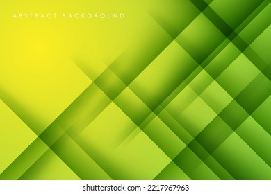 abstract green diagonal papercut shadow and light background color shape. eps10 vector